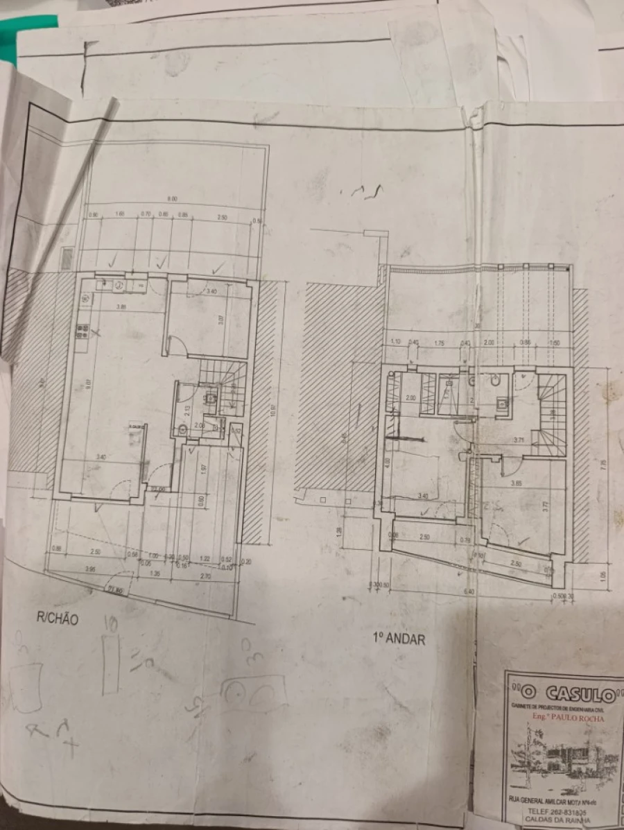 Moradia T3 para Venda em Nossa Senhora do Pópulo, Coto e São Gregório Planta 2