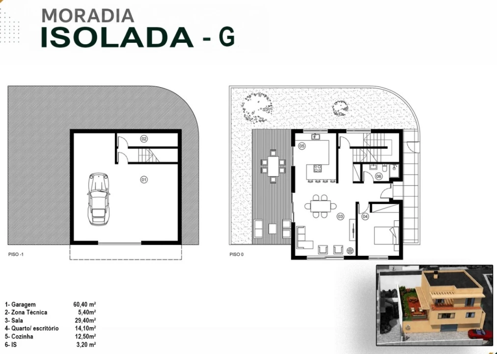 Moradia T3 para Venda em Caniço Planta 2