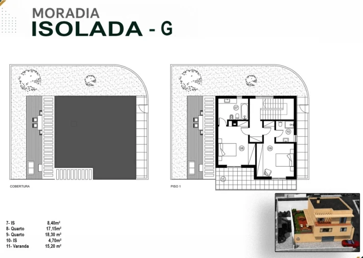 Moradia T3 para Venda em Caniço Planta 1