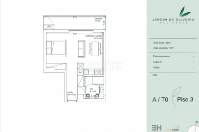 Apartamento T1 para Arrendamento em Matosinhos e Leça da Palmeira