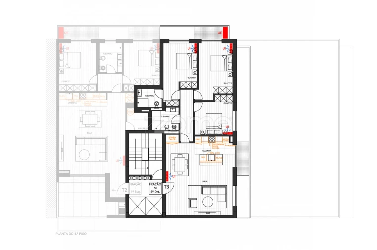 Apartamento T3 para Venda em Povoa de Lanhoso (N. Senhora do Amparo) Foto 29