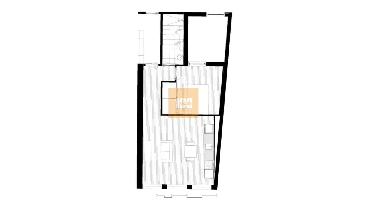 Apartamento T1 para Arrendamento em Matosinhos e Leça da Palmeira Foto 17
