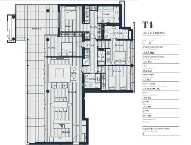 Apartamento T4 para Venda em Marvila Foto 21