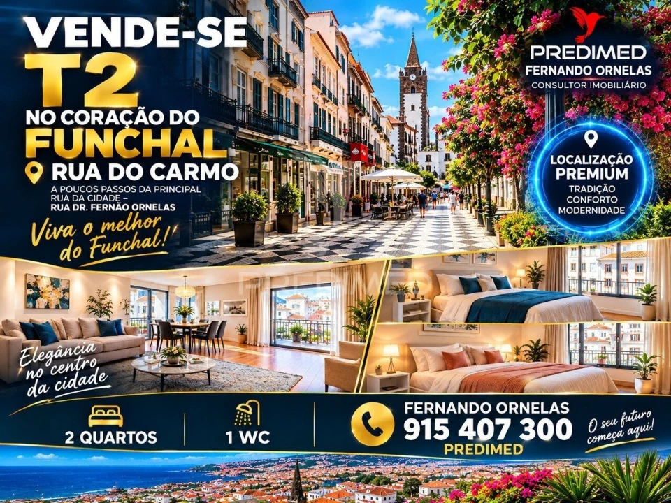 Apartamento T2 para Venda em Funchal (Santa Maria Maior) Foto 1