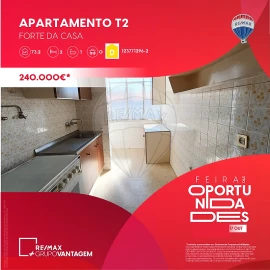 Apartamento T2 para Venda em Póvoa de Santa Iria e Forte da Casa