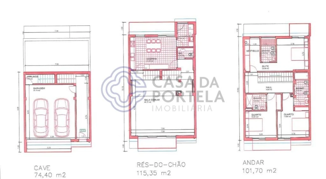 Moradia T3 para Venda em Valongo Foto 37