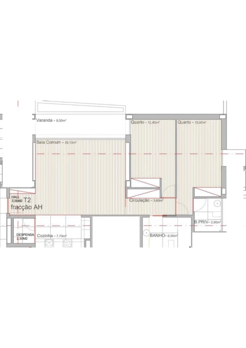 Apartamento T2 para Venda em Campo e Sobrado