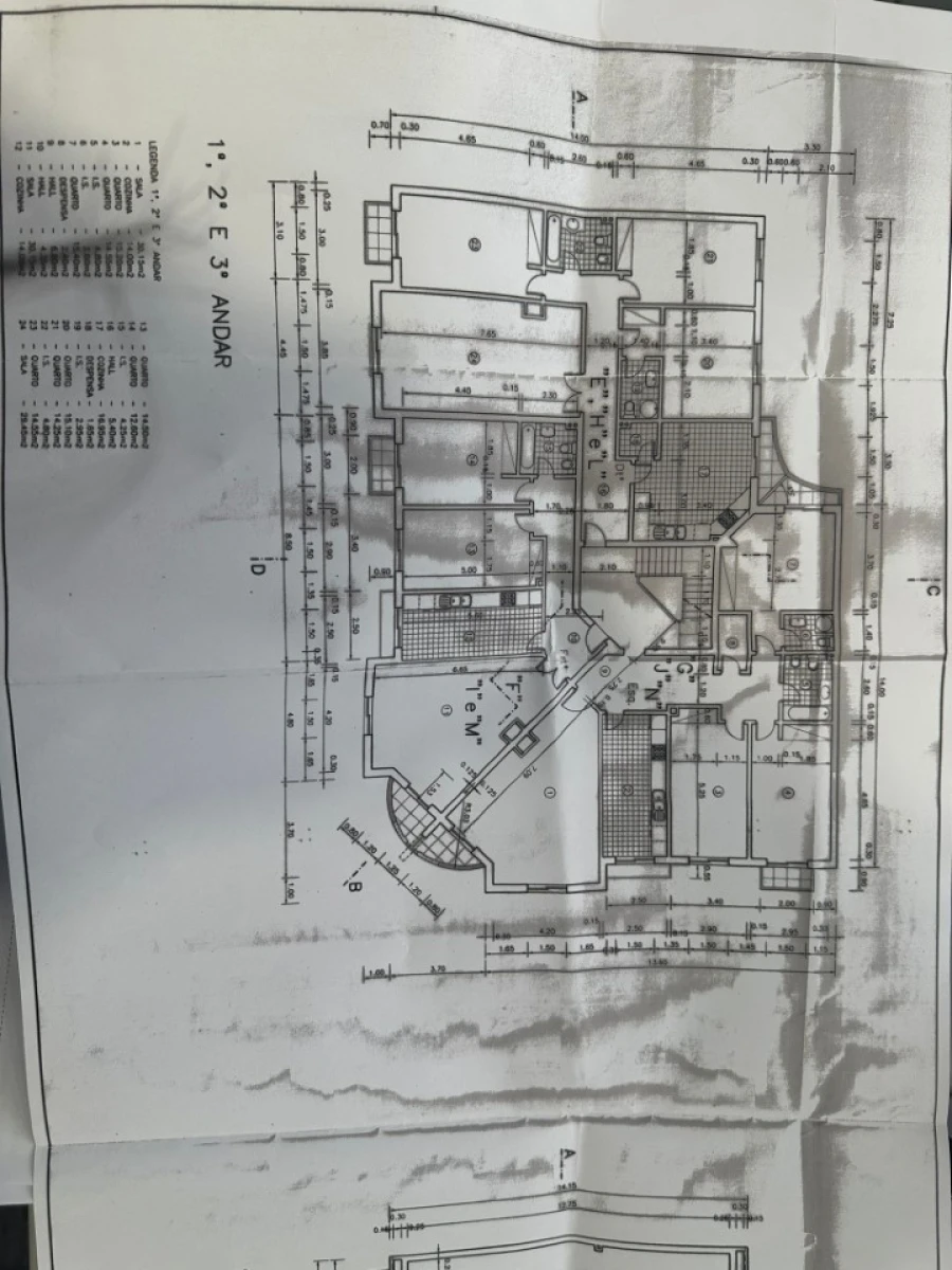 Apartamento T3 para Arrendamento em Nossa Sra de Fatima Planta 1