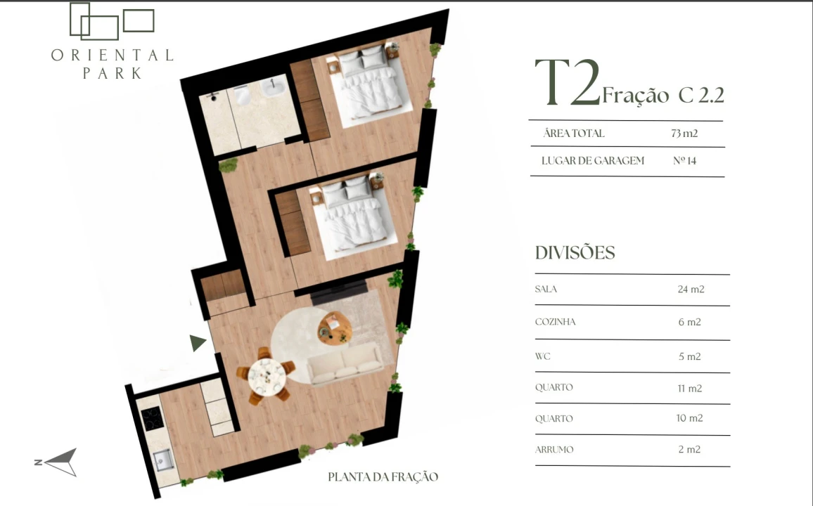 Apartamento T2 para Venda em Campanhã Foto 1
