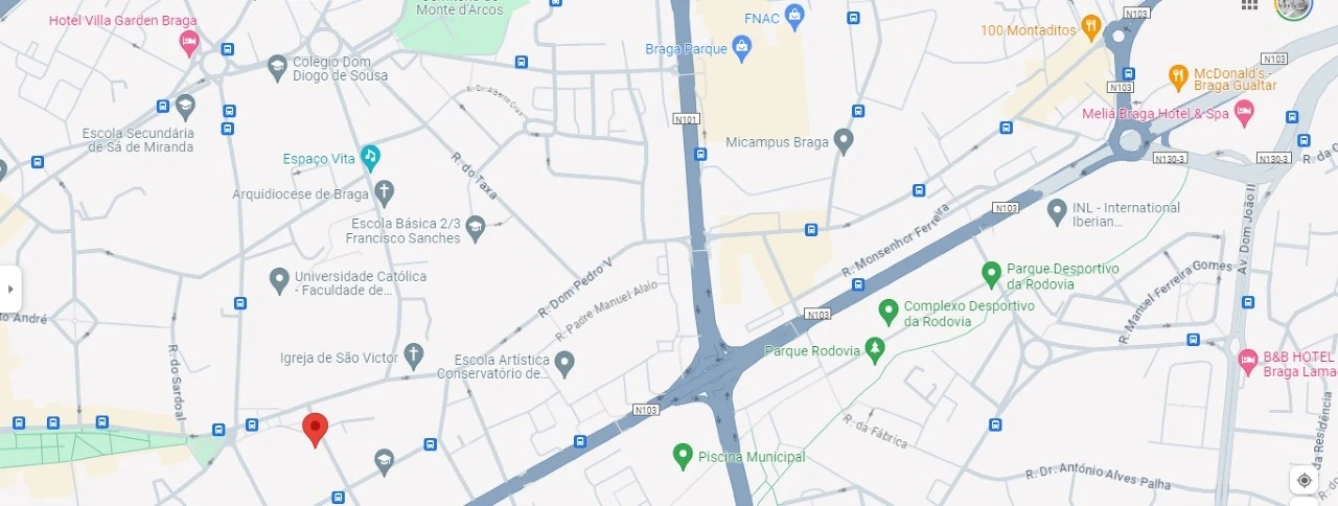 Apartamento T2 para Arrendamento em São Vitor (Braga) Planta 1