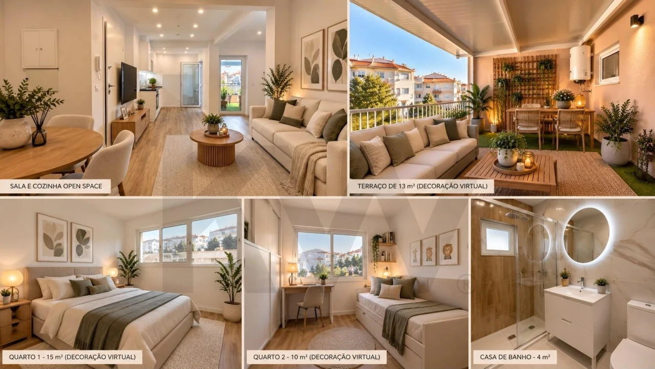 Apartamento T2 para Venda em Queluz e Belas Foto 14