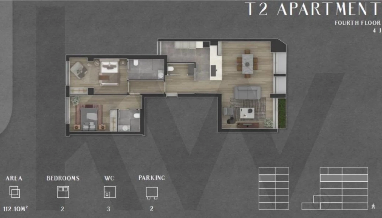Apartamento T2 para Arrendamento em Avenidas Novas Foto 30