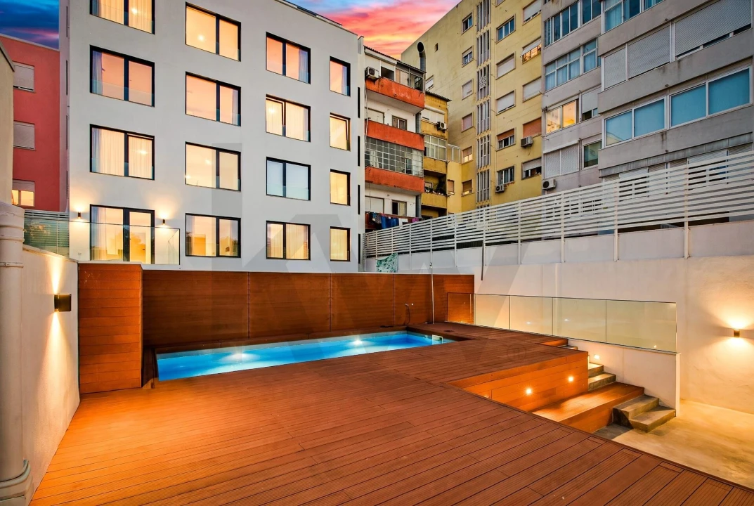 Apartamento T2 para Arrendamento em Avenidas Novas Foto 1