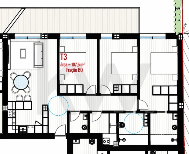 Apartamento T3 para Venda em Freamunde Foto 4