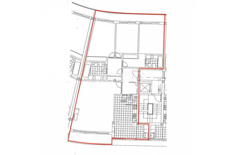 Apartamento T3 para Venda em Caldelas Planta 1