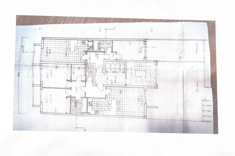 Apartamento T3 para Venda em Cidade da Maia Planta 1