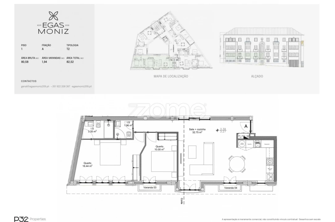 Apartamento T2 para Venda em Cedofeita, Santo Ildefonso, Sé, Miragaia, São Nicolau e Vitória Foto 13