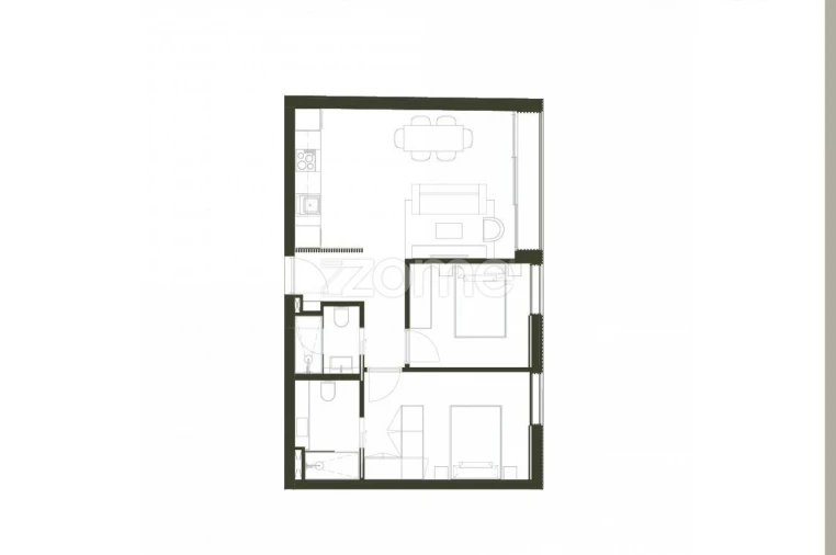 Apartamento T2 para Venda em Matosinhos e Leça da Palmeira Foto 12