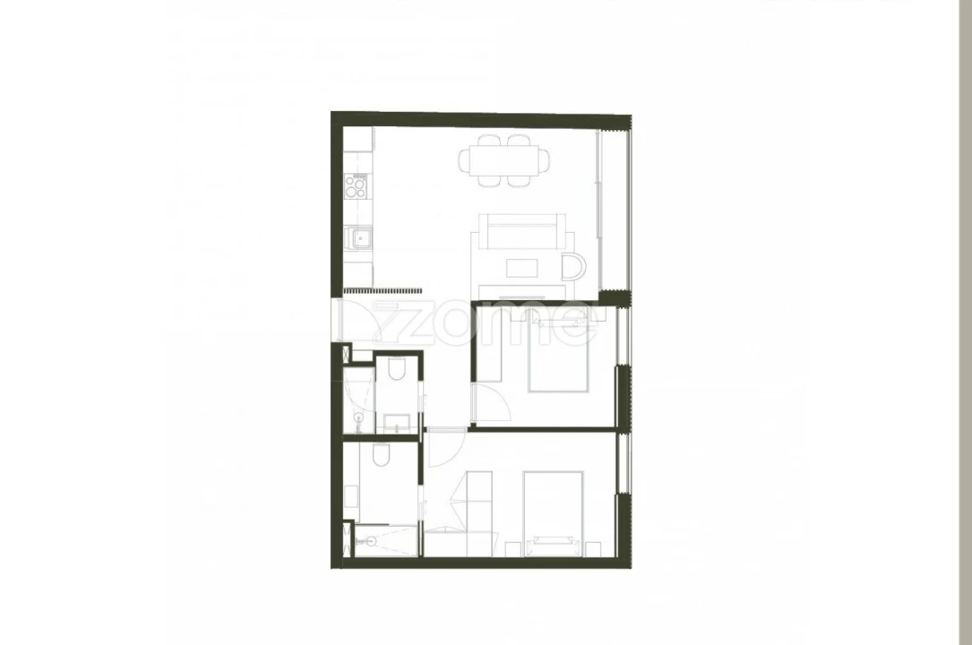 Apartamento T2 para Venda em Matosinhos e Leça da Palmeira Foto 12