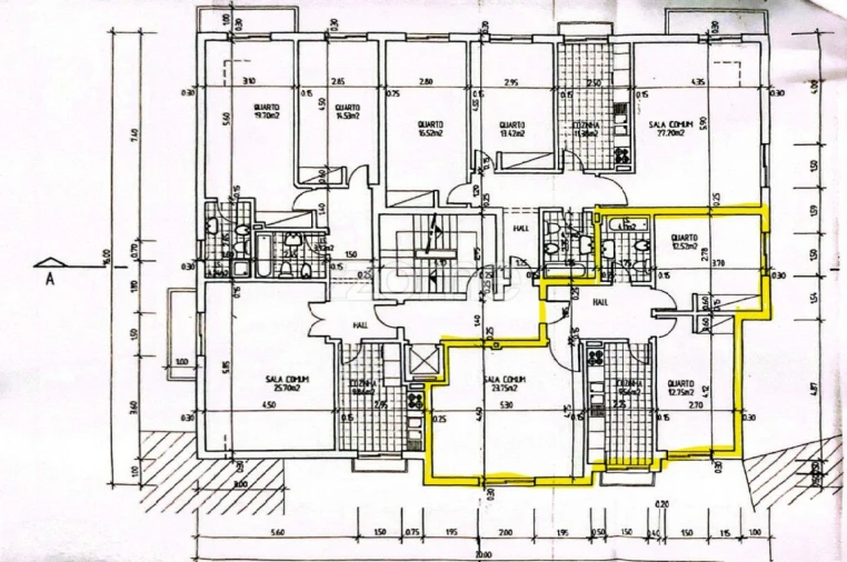 Apartamento T2 para Venda em Algueirão-Mem Martins Planta 1