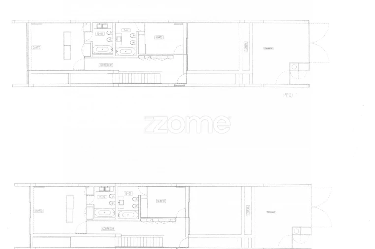 Moradia T2 para Venda em Vau Planta 2