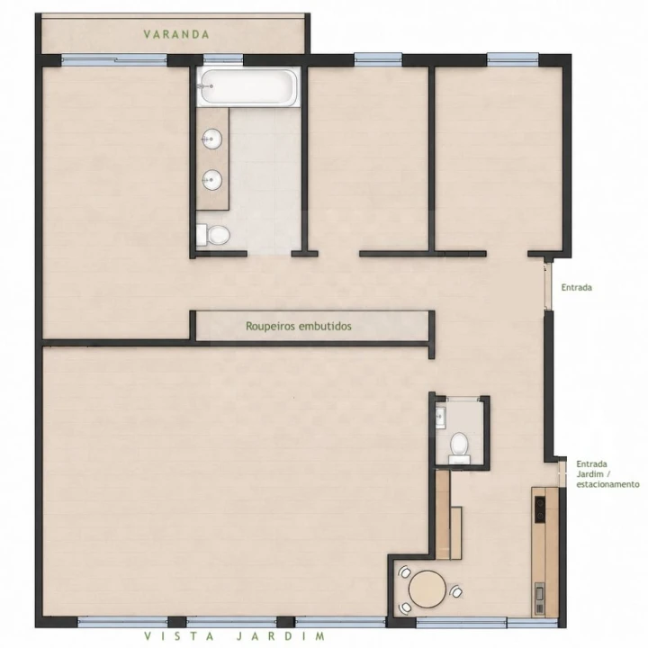 Apartamento T3 para Venda em Areeiro Foto 29