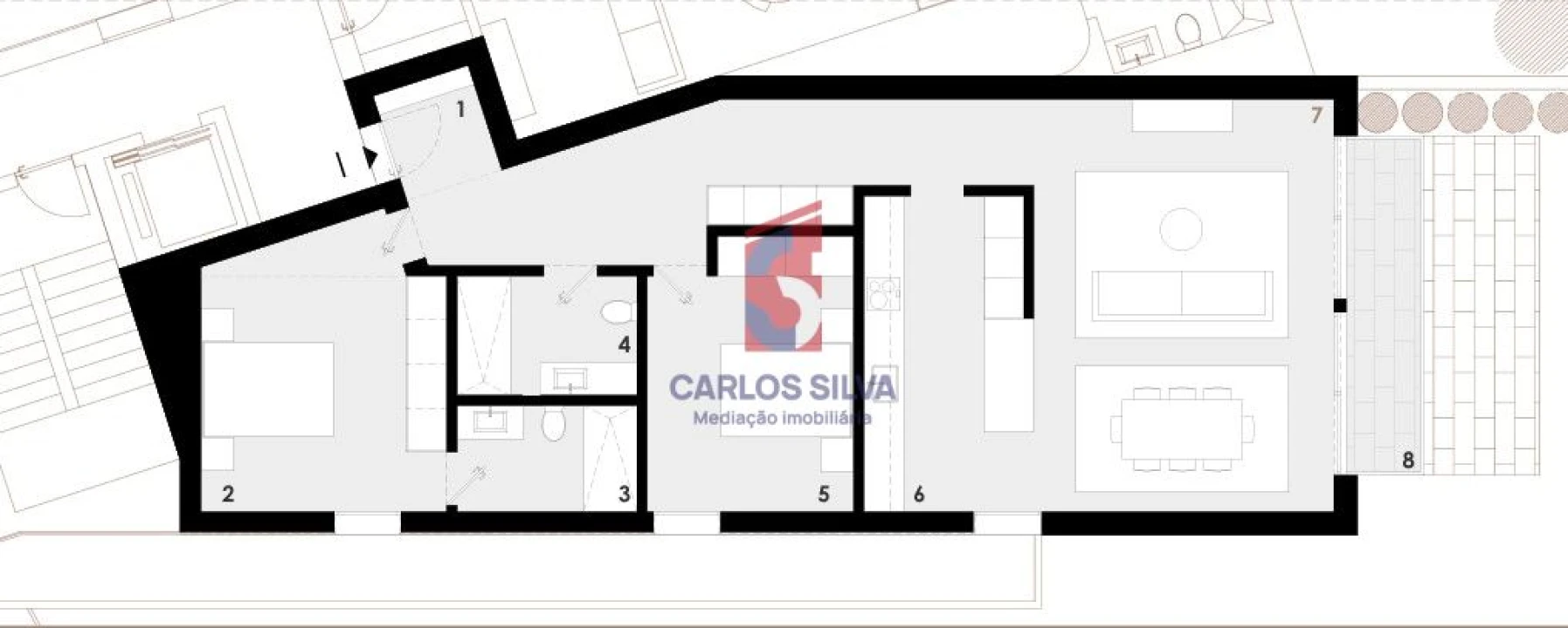 Apartamento T2 para Venda em Apúlia e Fão Foto 7