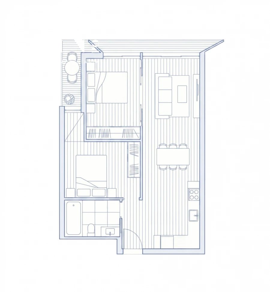 Apartamento T1 para Venda em Lordelo do Ouro e Massarelos Foto 14
