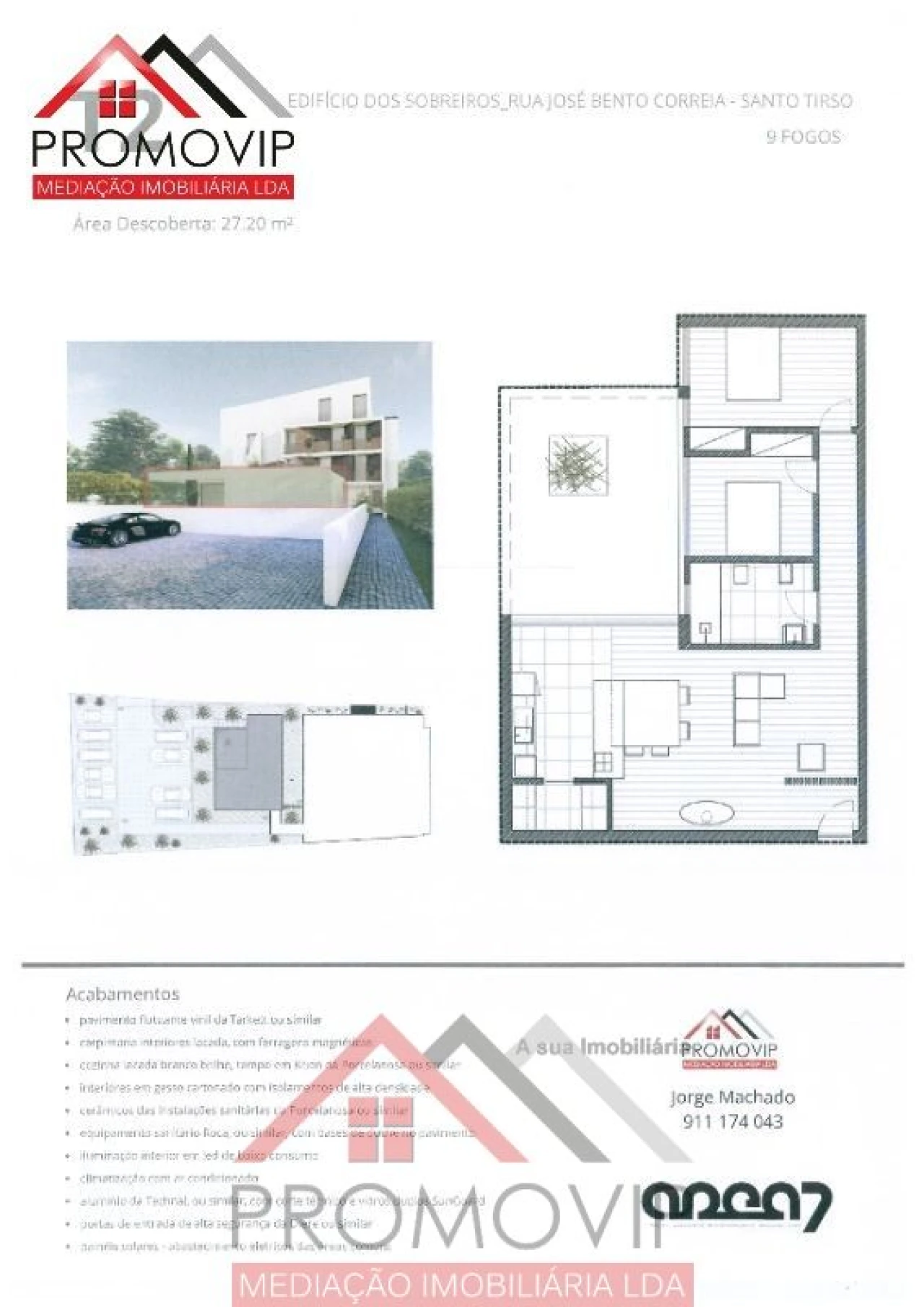 Apartamento T2 para Venda em Santo Tirso, Couto (Santa Cristina e São Miguel) e Burgães Foto 2