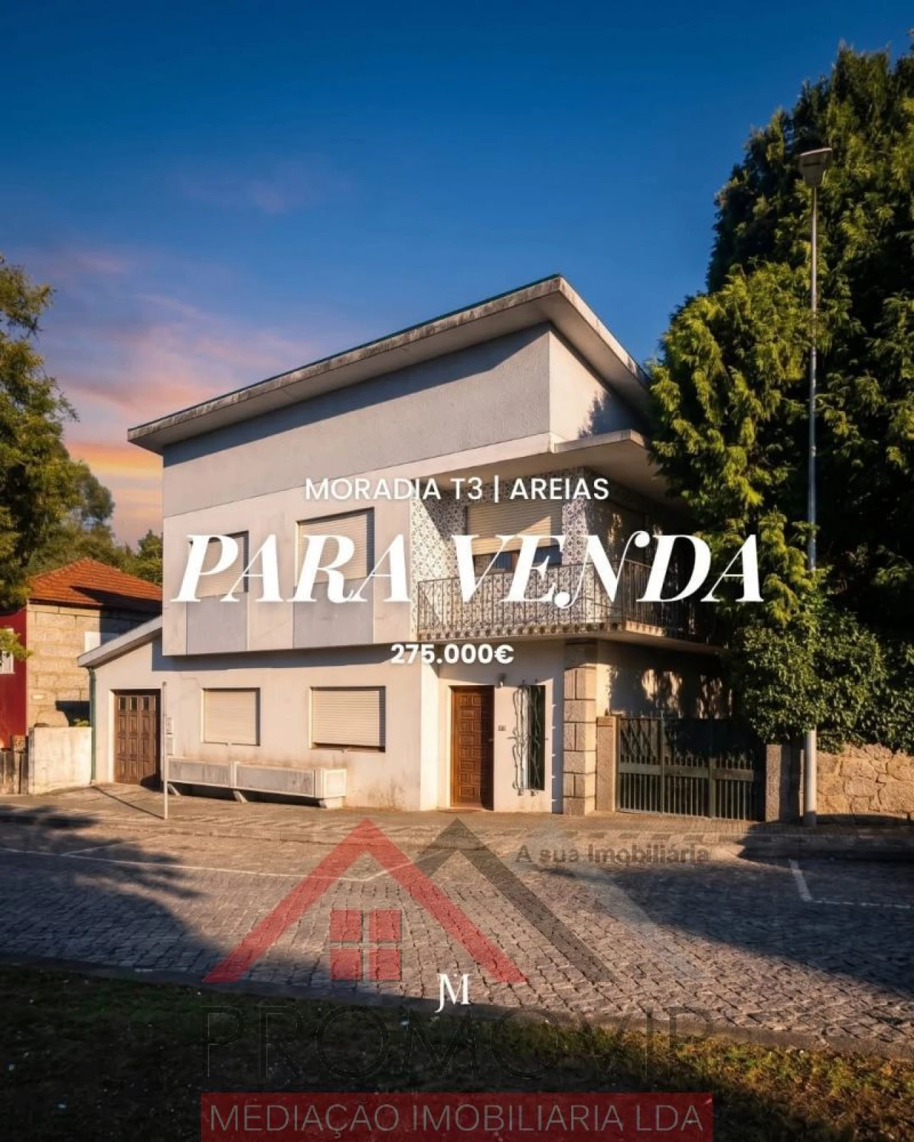 Moradia T3 para Venda em Areias, Sequeirô, Lama e Palmeira Foto 1