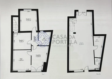 Moradia T2 para Venda em Golães