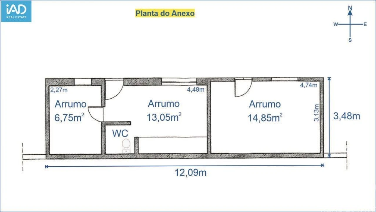 Moradia T3 para Venda em Santa Joana Foto 33