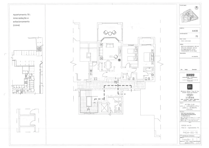 Apartamento T2 para Venda em Quarteira Planta 1