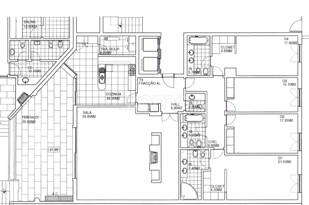 Apartamento T4 para Venda em Póvoa de Santa Iria e Forte da Casa Foto 37