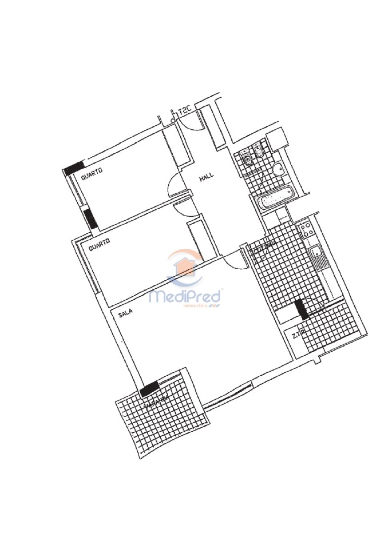 Apartamento T2 para Venda em Santa Clara Foto 27