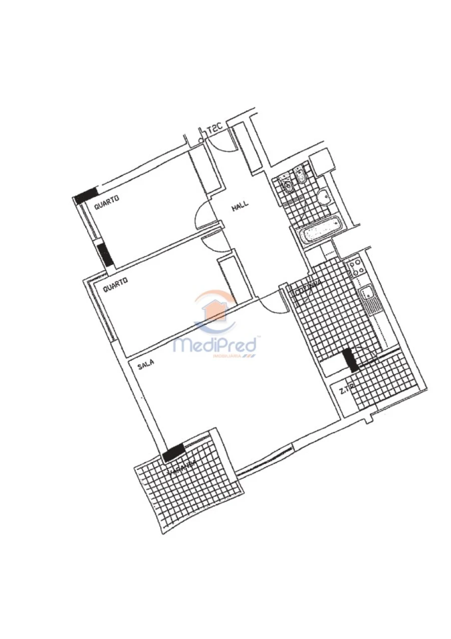 Apartamento T2 para Venda em Santa Clara Foto 27
