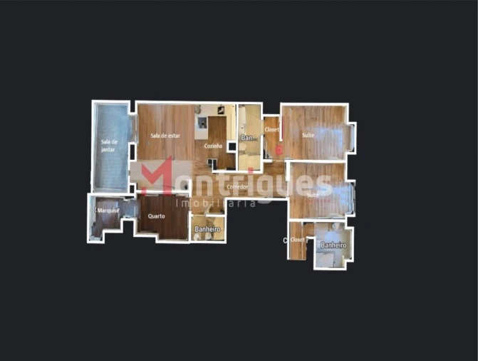 Apartamento T3 para Venda em Areeiro Planta 1