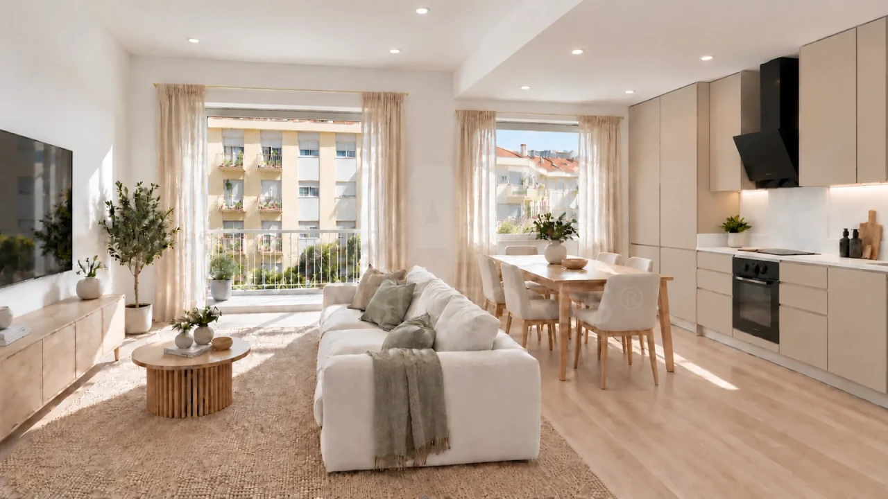 Apartamento T3 para Venda em Carnaxide e Queijas Foto 1