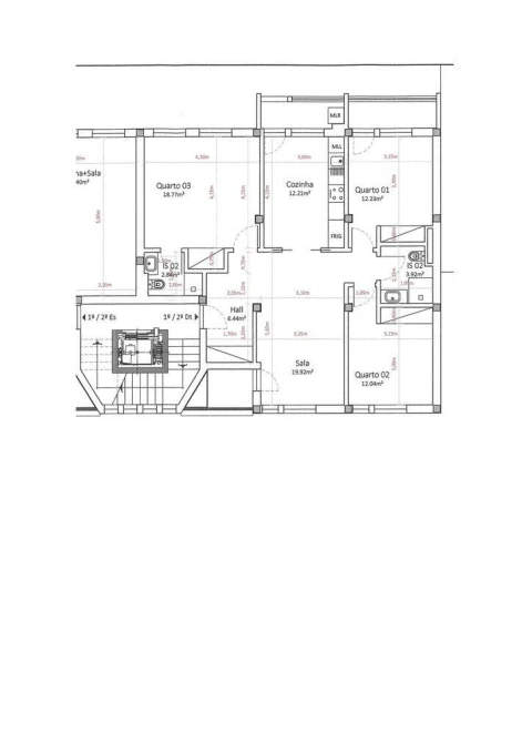 Apartamento T3 para Venda em Romeira e Várzea