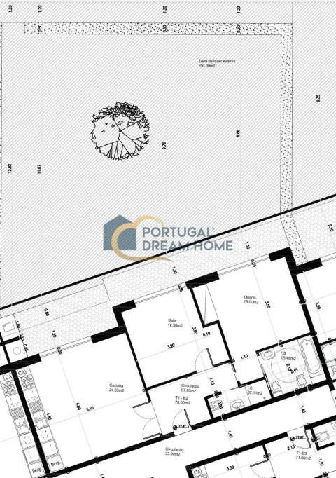 Apartamento T2 para Venda em Ferreiras