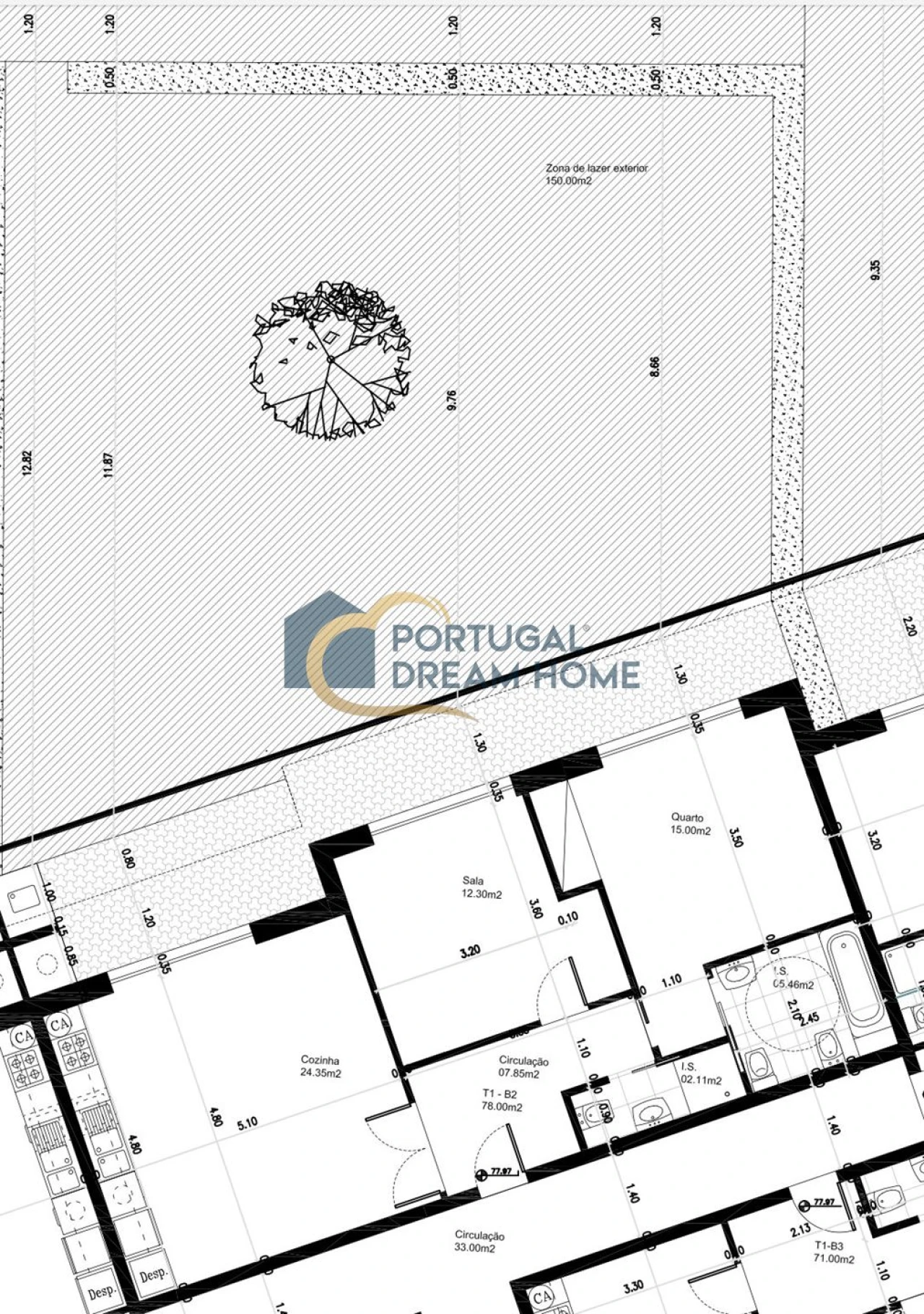 Apartamento T2 para Venda em Ferreiras Foto 6