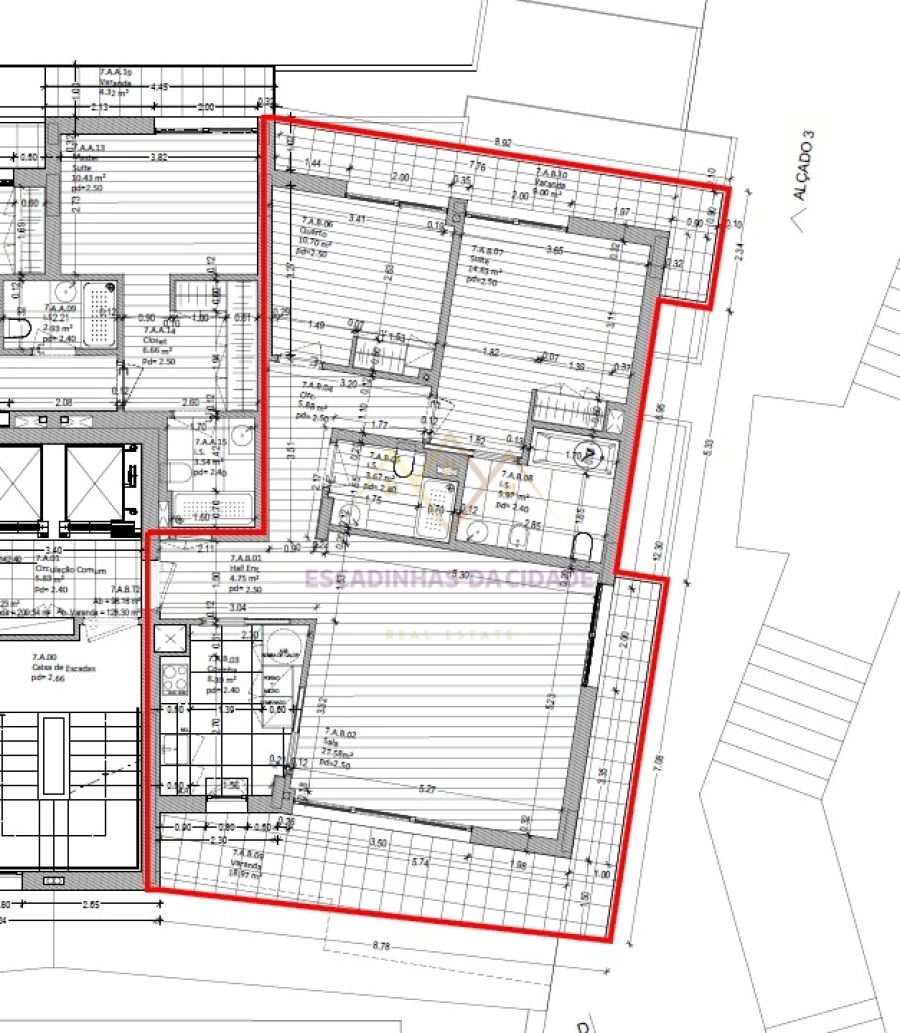 Apartamento T2 para Venda em Carnaxide e Queijas Planta 1