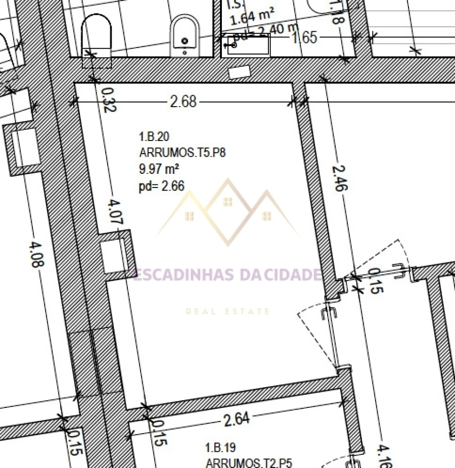 Apartamento T5 para Venda em Carnaxide e Queijas Planta 3