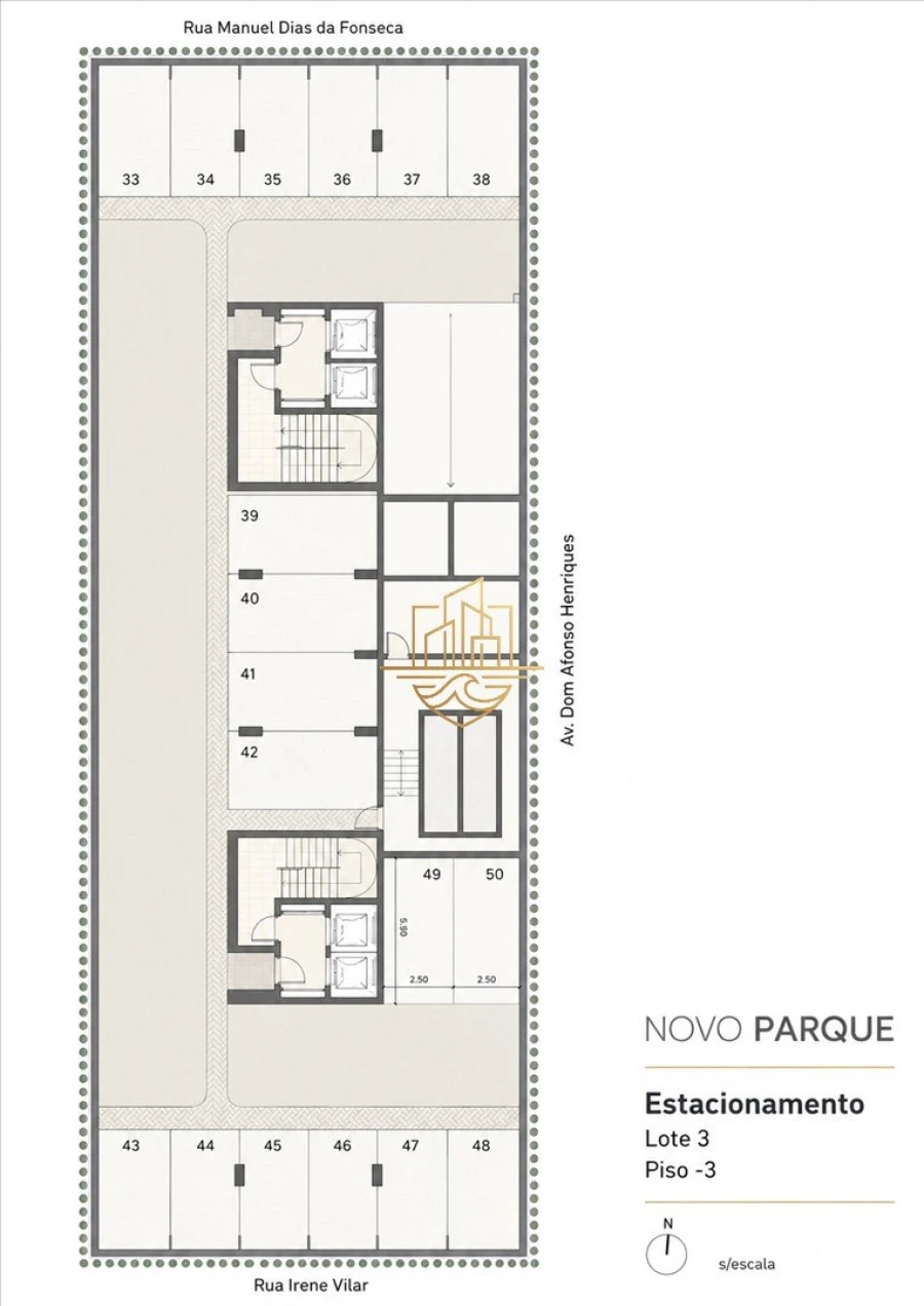 Apartamento T3 para Arrendamento em Matosinhos e Leça da Palmeira Planta 1