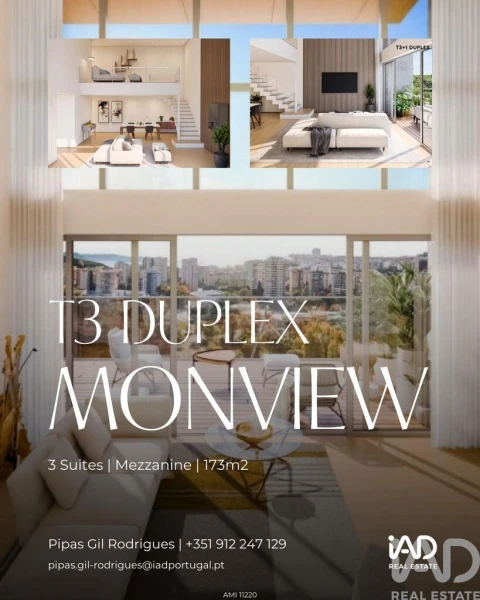 Apartamento T3 para Venda em Algés, Linda-A-Velha e Cruz Quebrada-Dafundo