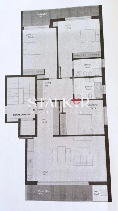 Apartamento T3 para Venda em Argoncilhe