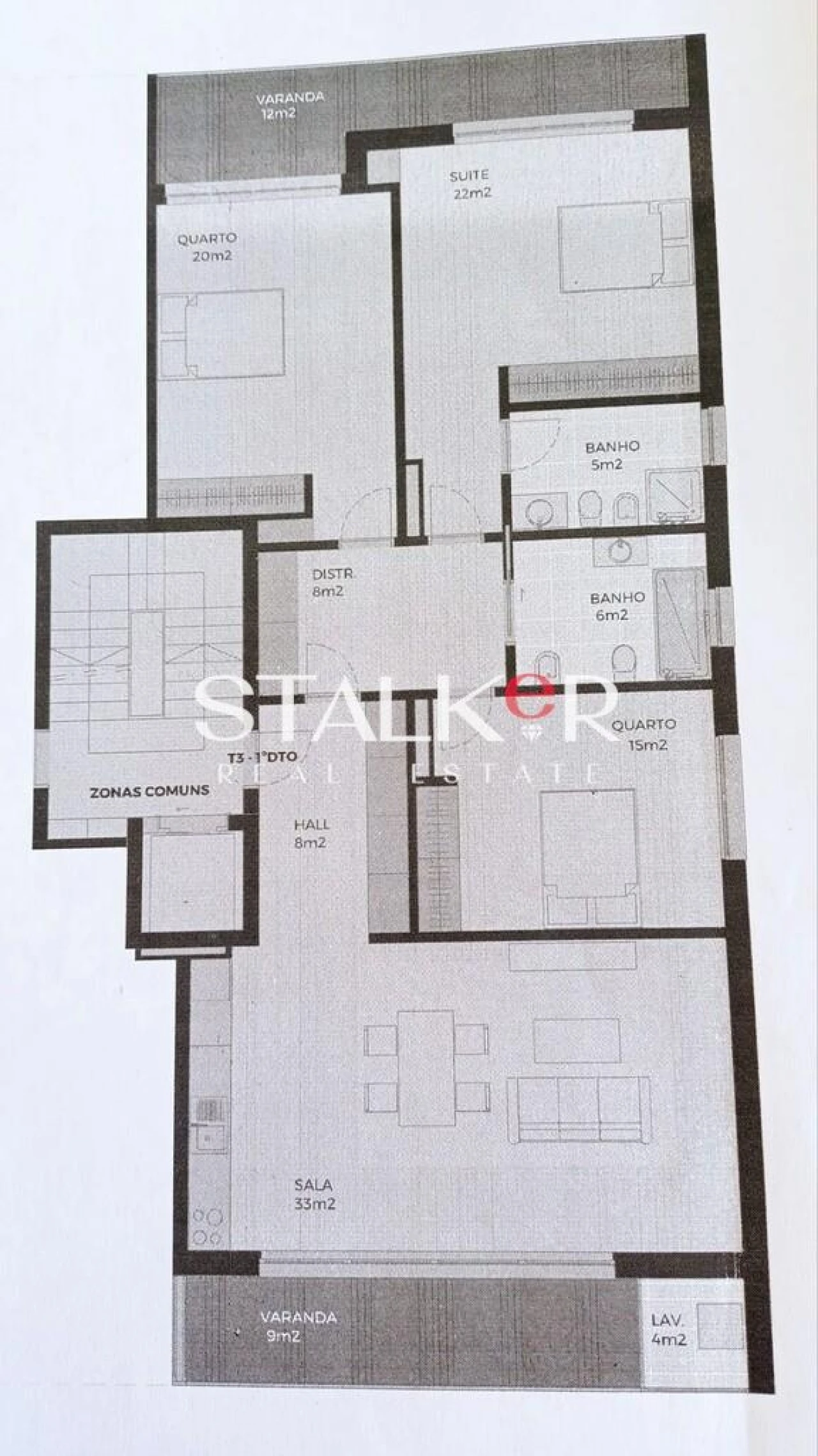 Apartamento T3 para Venda em Argoncilhe Foto 13
