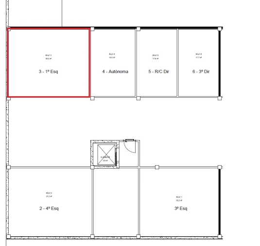 Apartamento T3 para Venda em Nogueiró e Tenões Planta 2