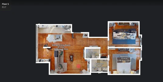 Apartamento T2 para Venda em Santa Clara-A-Nova e Gomes Aires