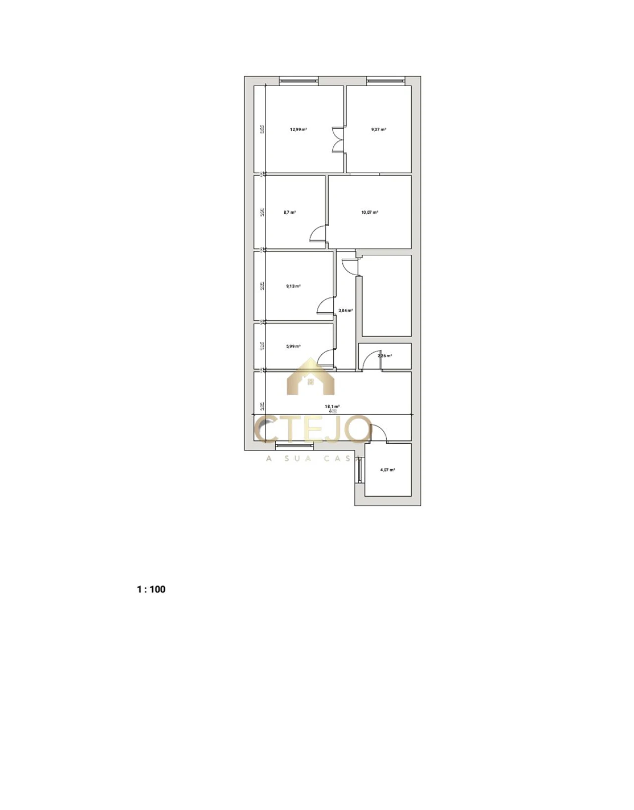 Apartamento T4 para Venda em Misericórdia Foto 25
